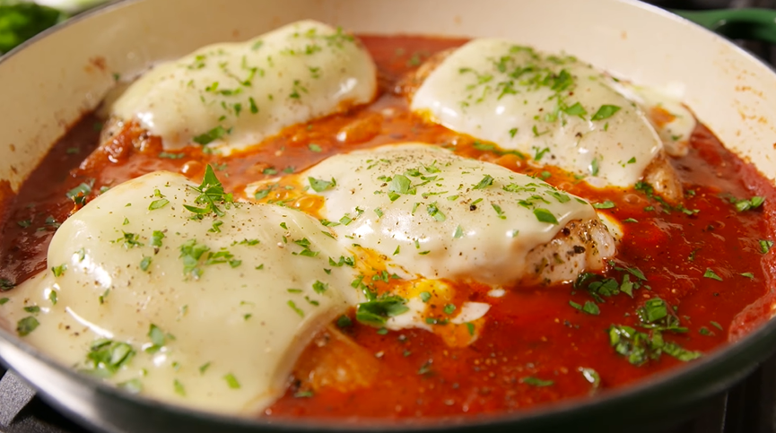 easy mozzarella chicken recipe