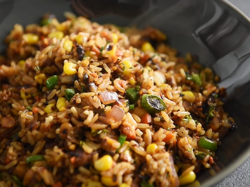 easy vegetable fried rice recipe