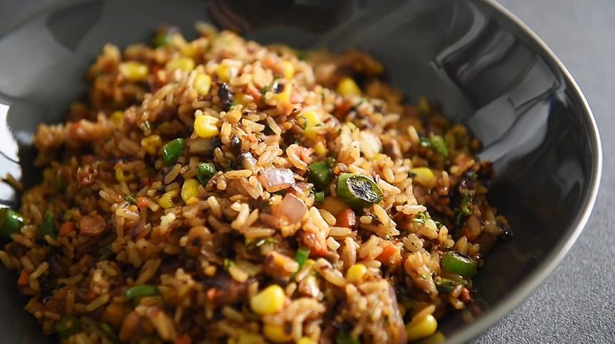easy vegetable fried rice recipe