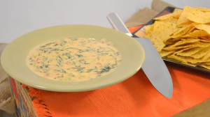 espinaca (queso blanco with spinach) recipe