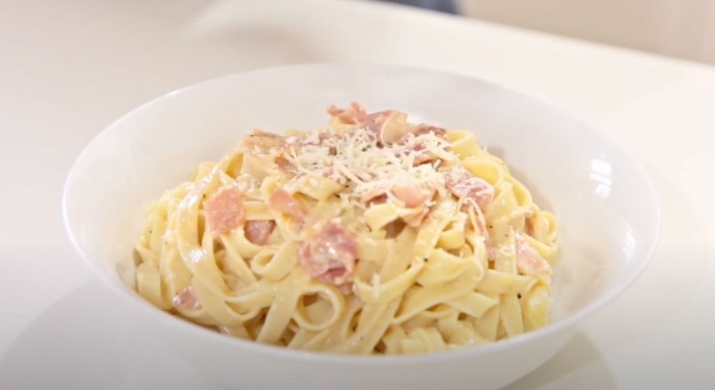 Fettuccine Carbonara Recipe