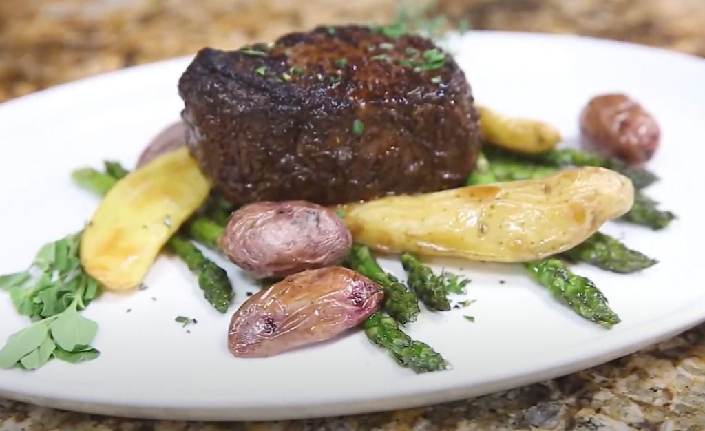 Coffee, Chili, and Cumin-Rubbed Filet Mignon Recipe