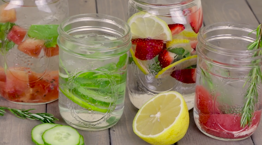 flavored water recipe