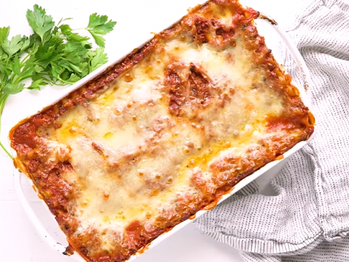 four-cheese lasagna with fresh pasta recipe