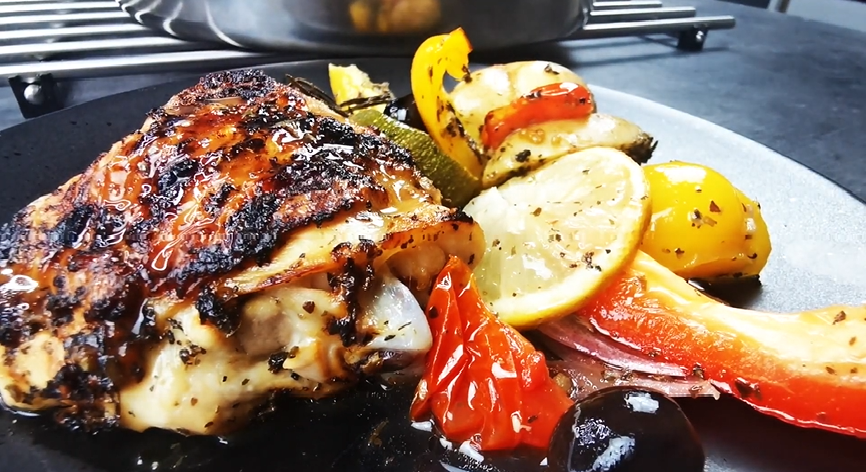 garlic lemon herb mediterranean chicken recipe