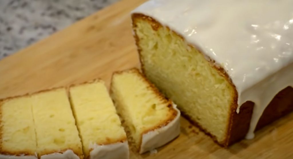 Glazed Lemon Pound Cake Recipe