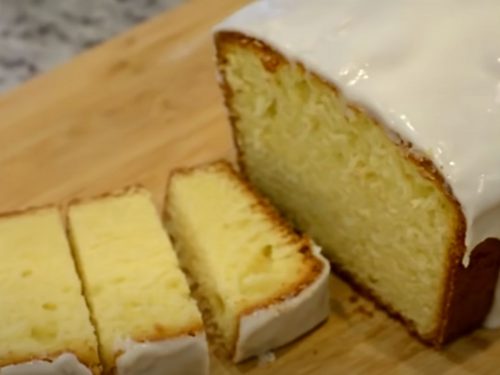 Glazed Lemon Pound Cake Recipe