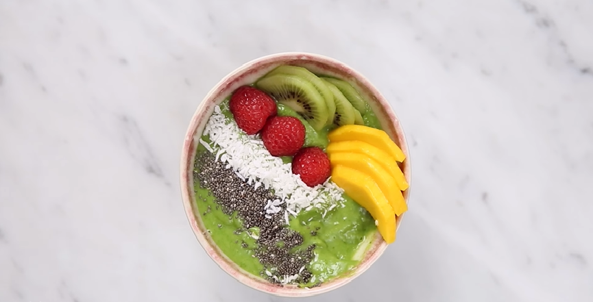 green smoothie bowl recipe