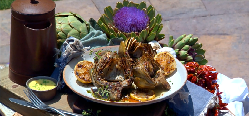 grilled artichokes recipe