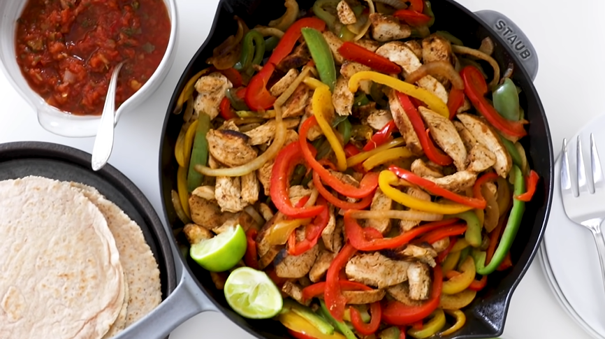 grilled chicken fajitas recipe