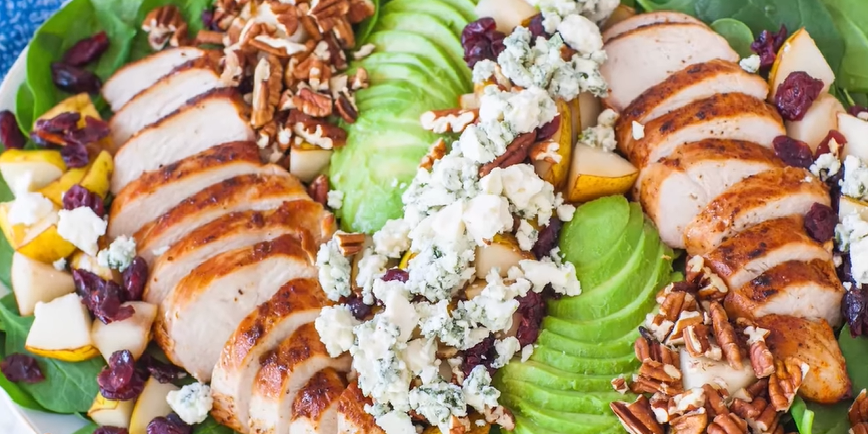 grilled chicken spinach salad with balsamic dressing recipe