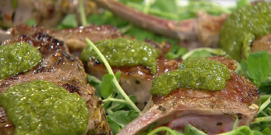 grilled lamb chops with mint recipe