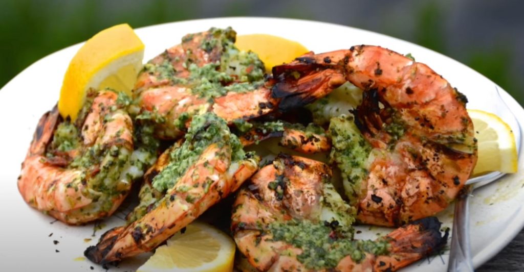 Grilled Quick-Brined Jumbo Shrimp Recipe