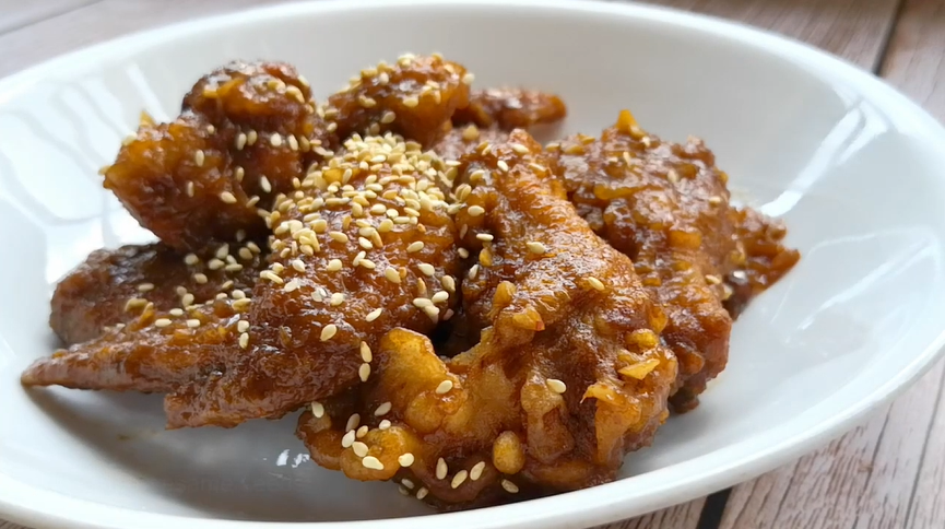 half time hoisin chicken wings recipe