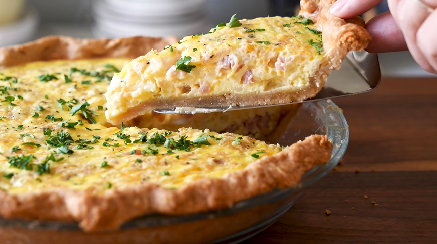 ham and cheese quiche recipe