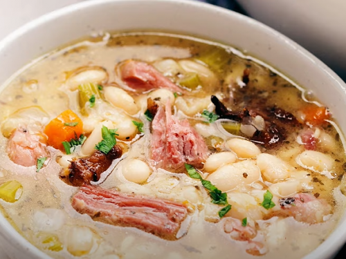 ham and white bean soup recipe