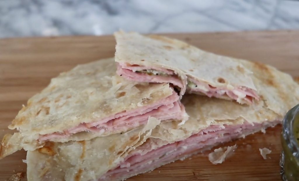 Smoky Ham and Cheese Quesadillas Recipe