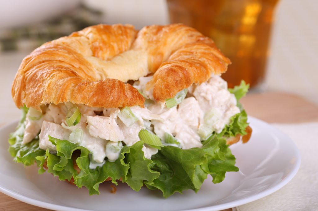 hawaiian chicken salad sandwiches recipe