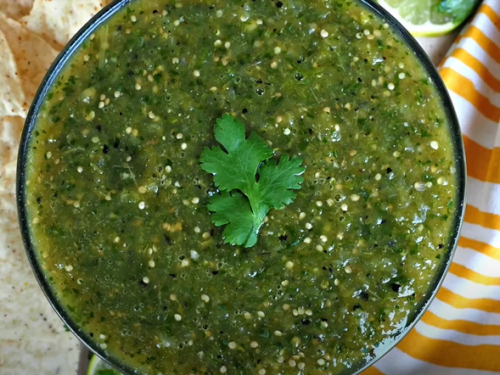 homemade salsa verde recipe