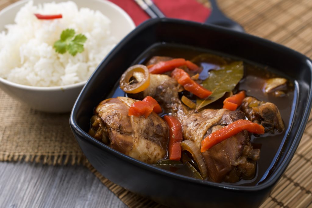 instant pot chicken adobo and rice recipe