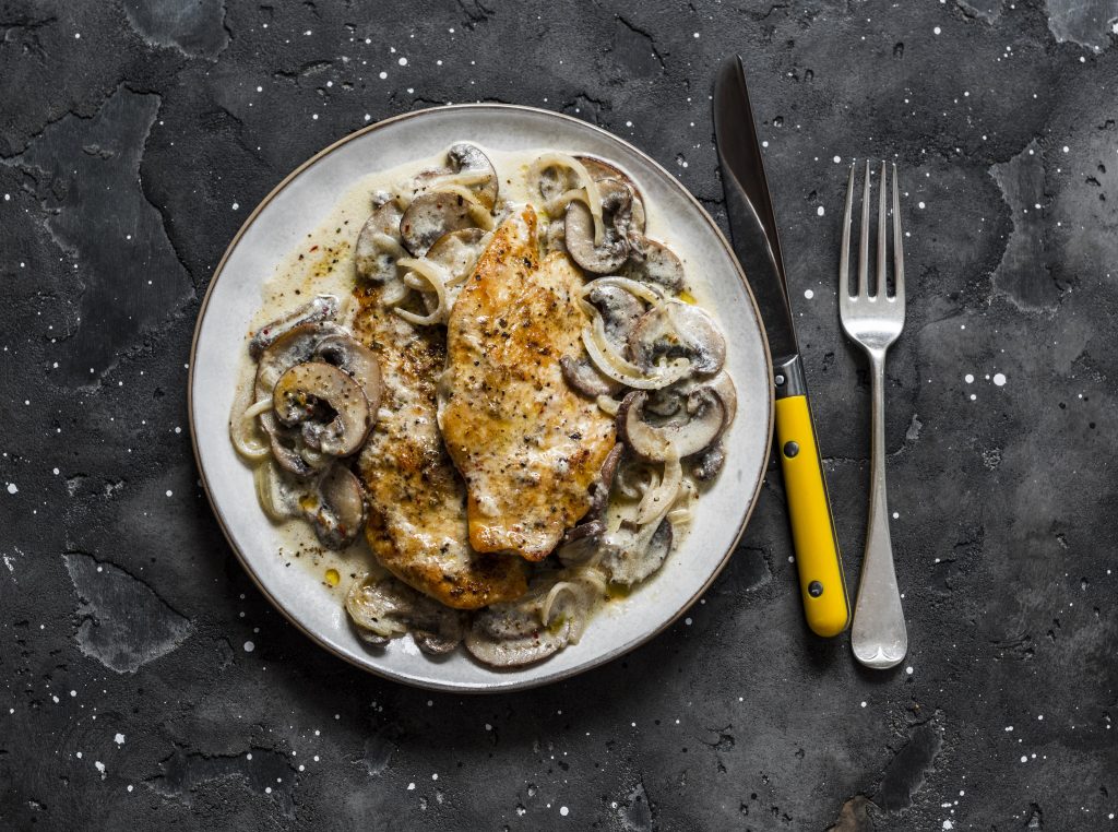 Instant Pot Chicken with Mushroom Sauce Recipe