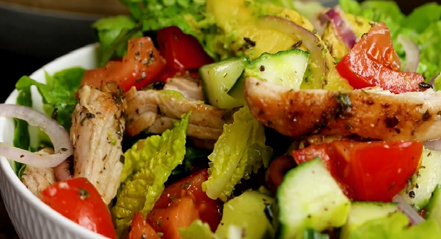 Mediterranean Chicken Salad