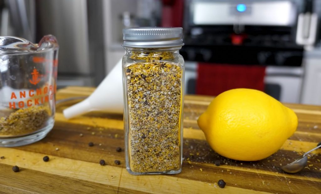 Lemon-Pepper-Rosemary Salt Recipe