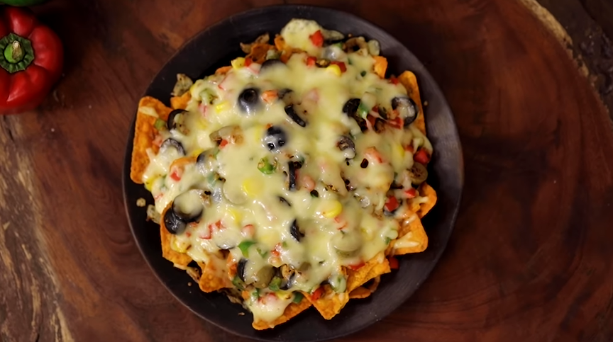 loaded veggie nachos recipe