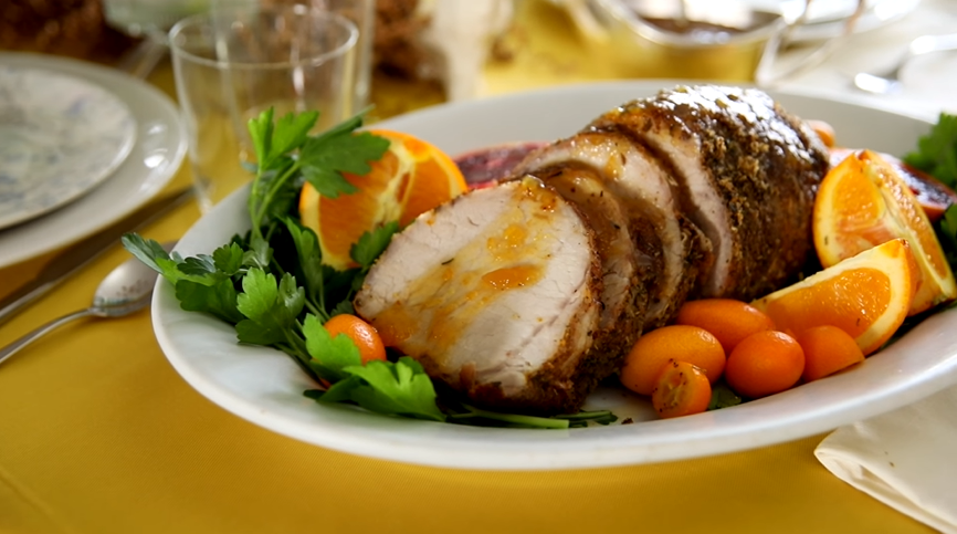 marmalade glazed pork roast recipe