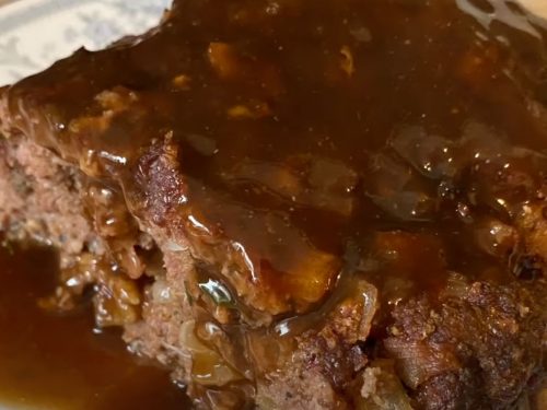 Homemade Gravy and Meatloaf Recipe