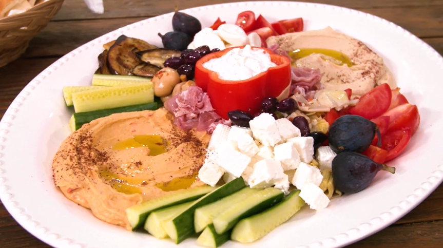 mediterranean mezze platter recipe