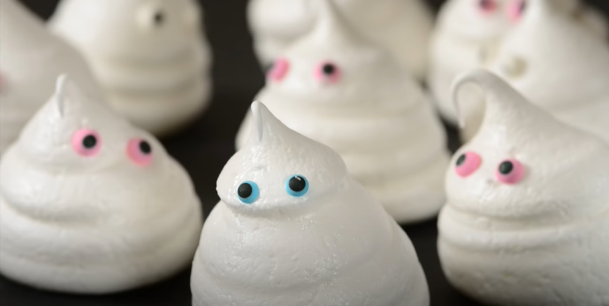 meringue ghosts recipe