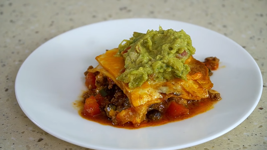 mexican lasagna (taco lasagna) recipe