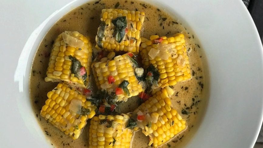 milk-boiled corn recipe