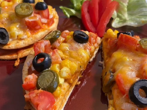 mini mexican pizzas recipe