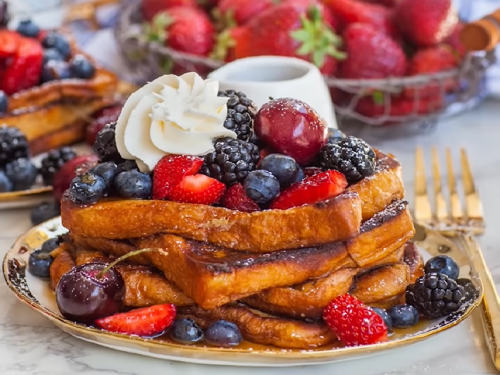 mixed berry french toast recipe