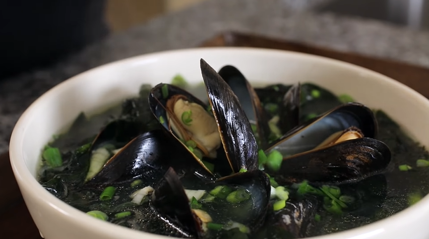 mussel soup recipe