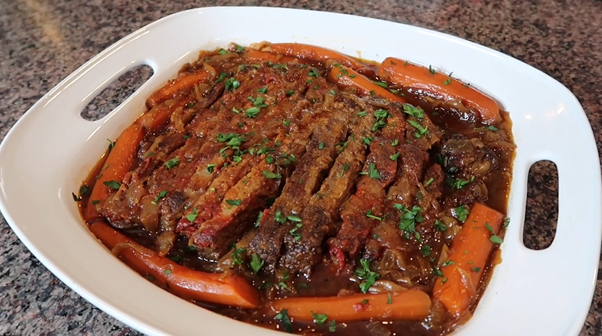 onion-braised beef brisket recipe