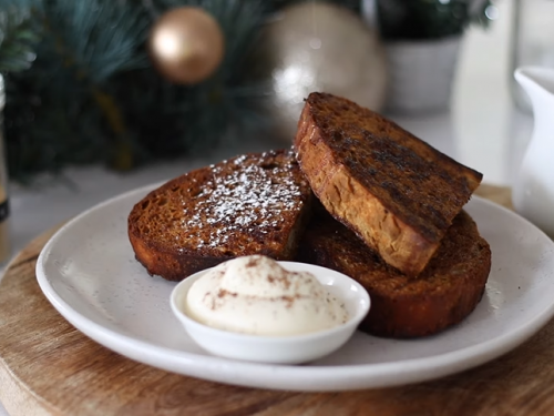 overnight gingerbread french toast recipe