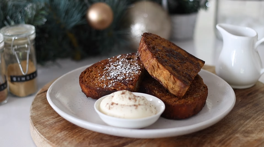 overnight gingerbread french toast recipe
