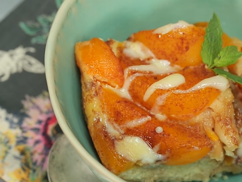 overnight peaches and cream french toast recipe