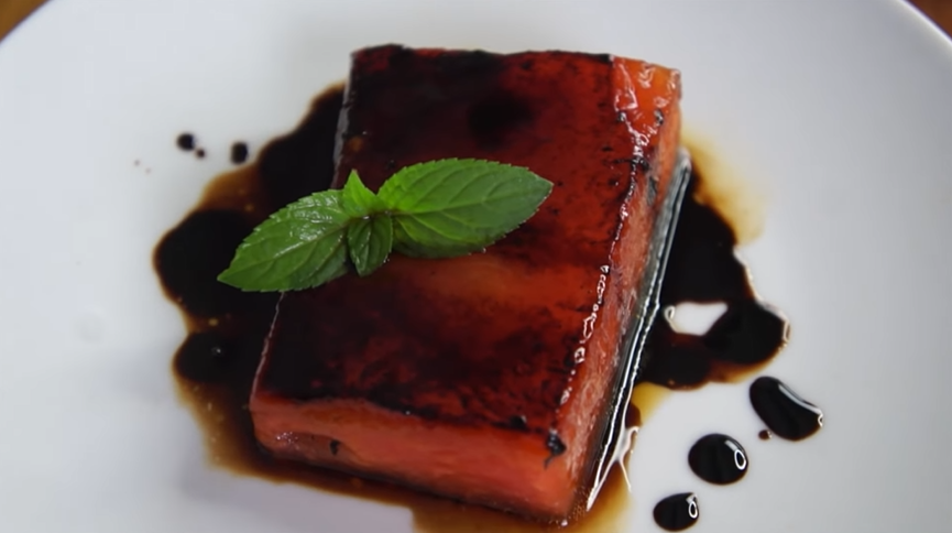 pan-fried watermelon recipe