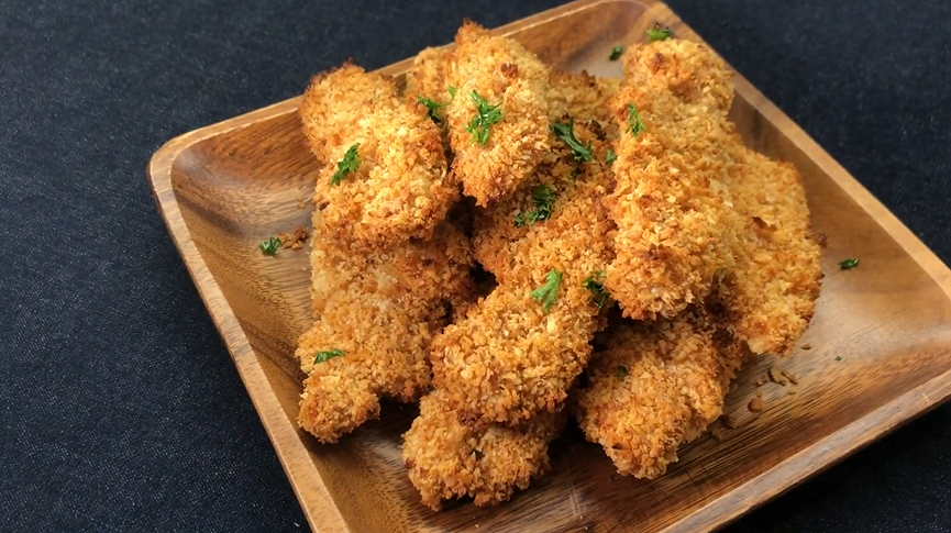 Crispy Panko Crusted Chicken