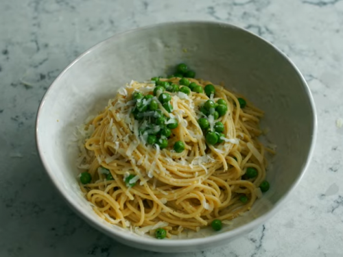 pasta with peas recipe