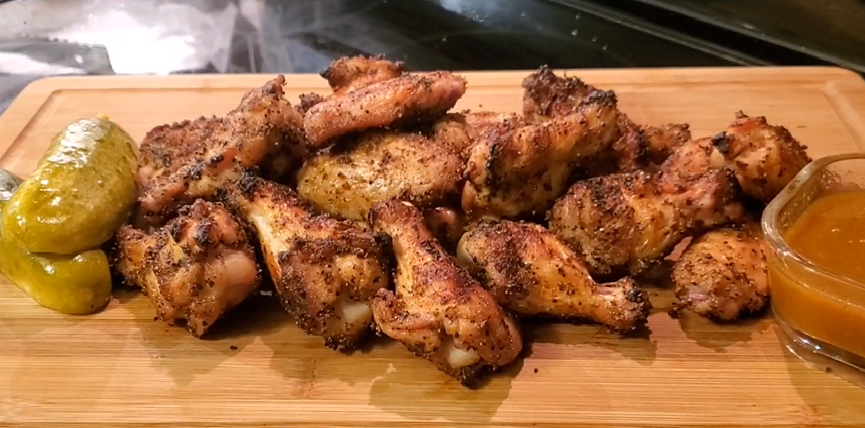 pastrami chicken wings recipe