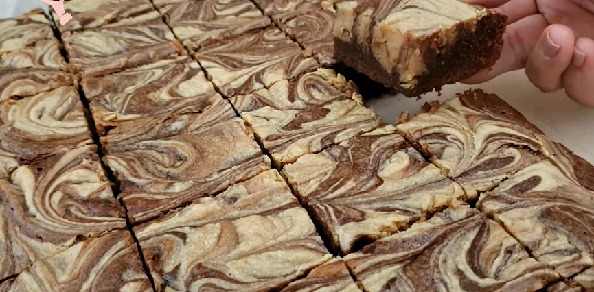 peanut butter cheesecake brownie bars recipe