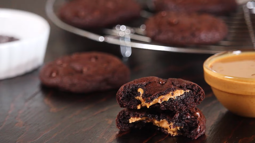 peanut butter chocolate cookies recipe