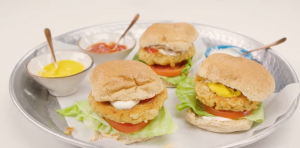 pesto white bean veggie burger recipe