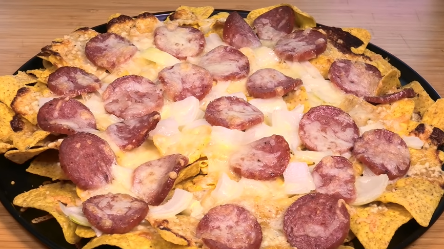 pizza nachos recipe