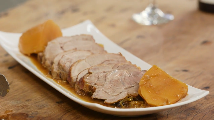 pork tenderloin with port and prunes recipe